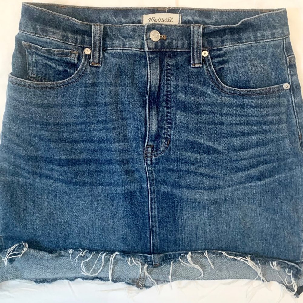 Madewell Jean Skirt